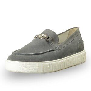 Versace | Shoes | Nib Versace Brown Suede Gold Medusa Head  display picture 1